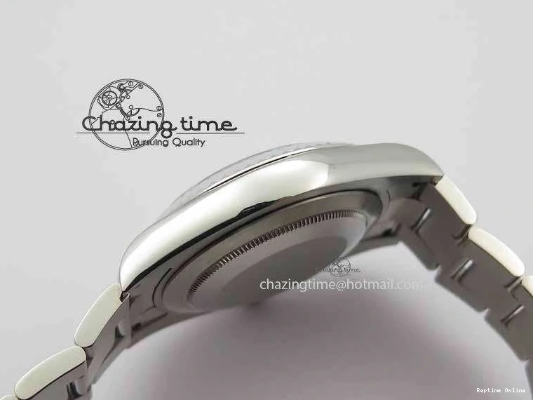 0214 Packable DateJust II 41mm SS BP Maker Best Edition Gray Dial Diam On SS Bracelet SA 3729